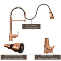 Luxury Brass Brushed Rose Gold Kitchen Faucets